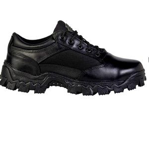 Rocky Mens 4” Alpha Force Black Work & Safety Boots Size 7W (Hard composite toe)